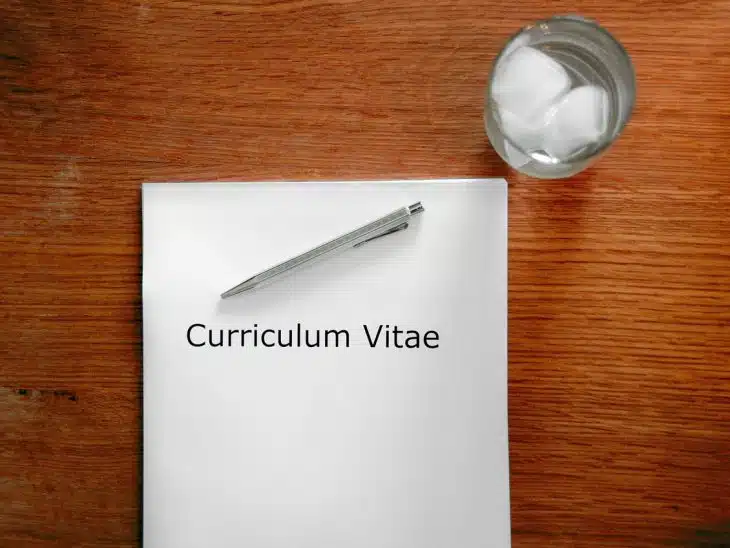 application, curriculum vitae, interview