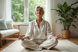 Méditation favorisant le bien-être et la réduction du stress