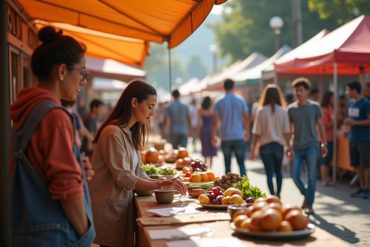 marché commerce